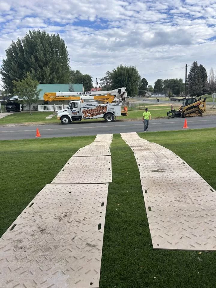 Protective Measures for Equipment & Lawns